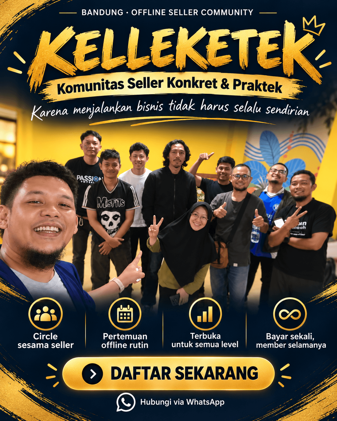 KELLEKETEK - Komunitas Seller Offline Bandung